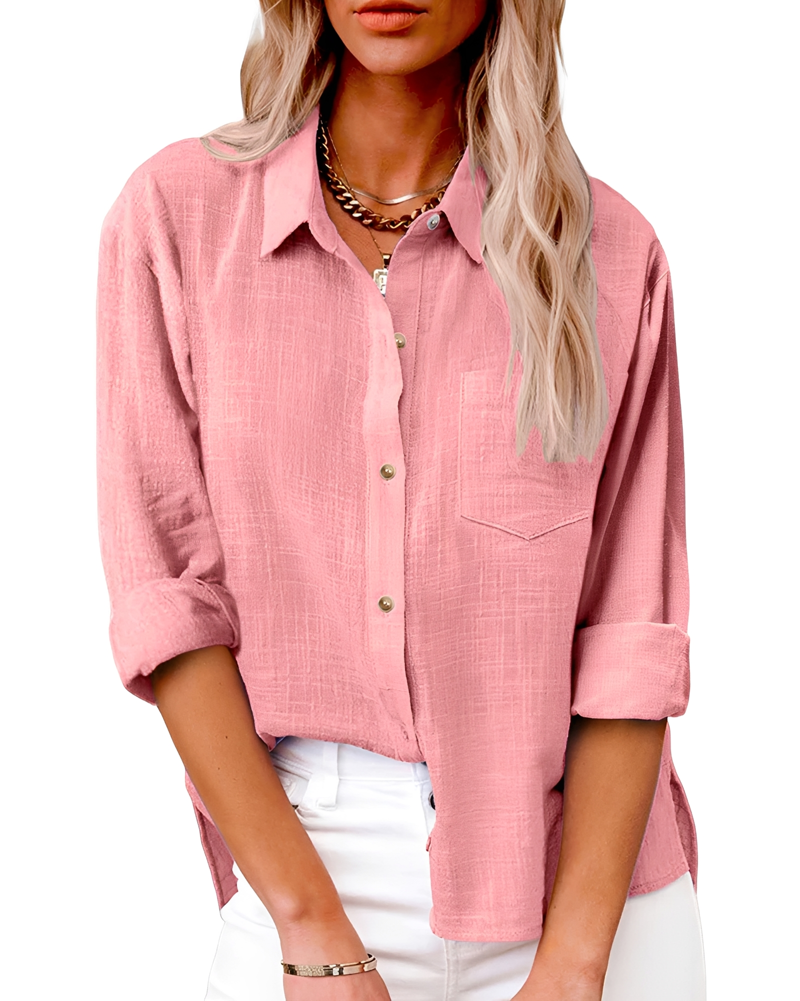 Massima - Chemise contemporaine avec boutons