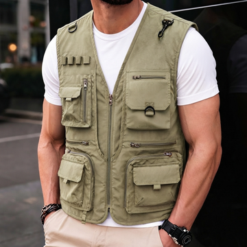 Kyle - Gilet Aventure avec Poches Multiples