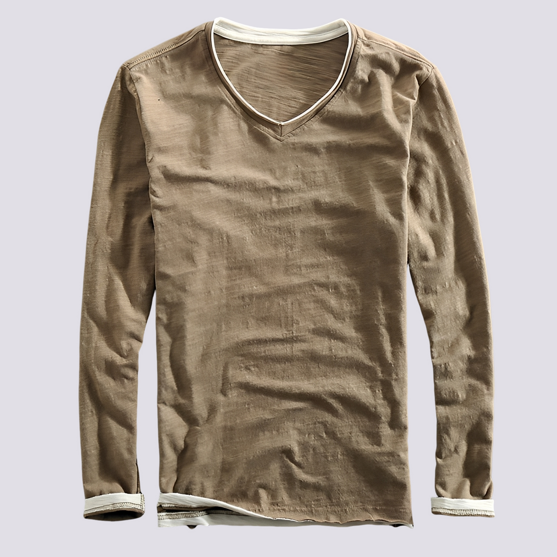 Jack - Chemise chic à manches longues effet vieilli