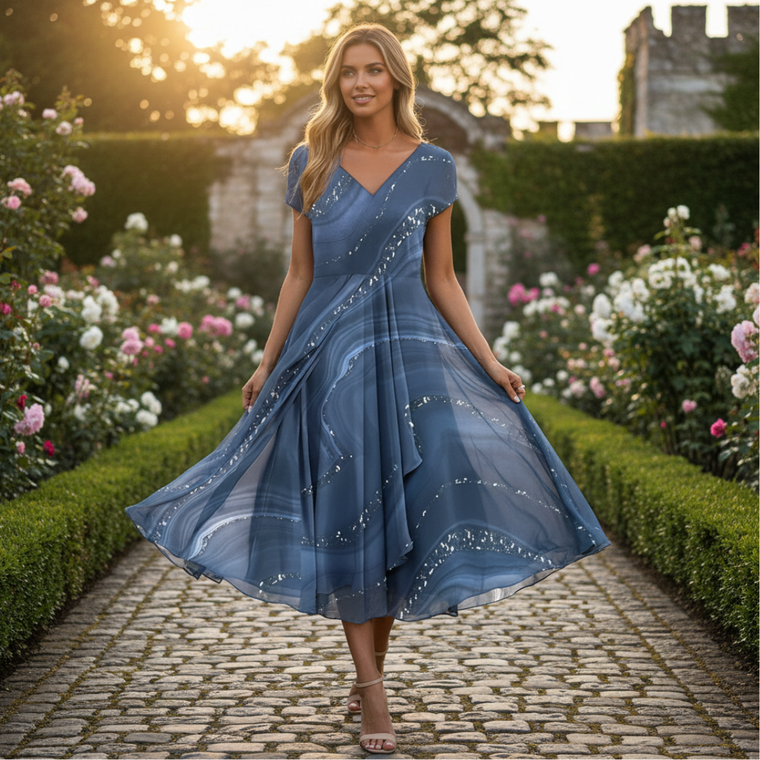 Eliana - Robe Chic à Col en V