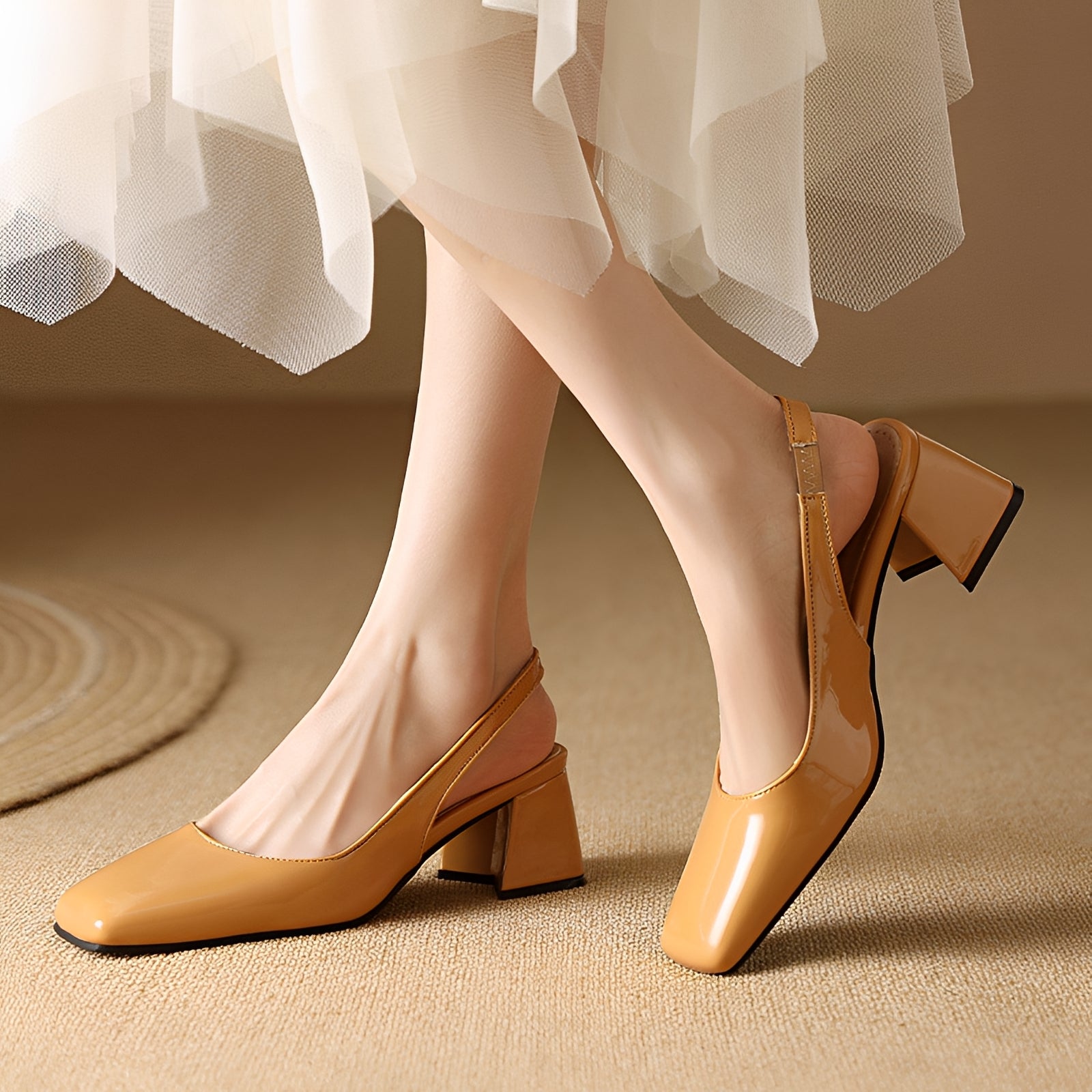 Kristen - Élégants talons cubiques