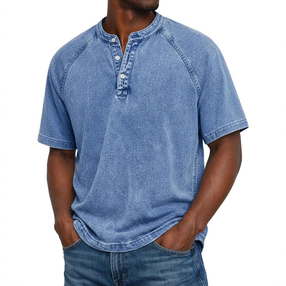 Austin - Chemise ample effet usé
