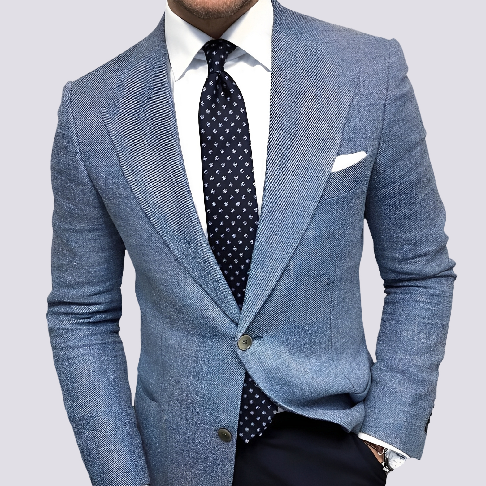 Tristan – Veste de costume homme – parfaite pour événements festifs