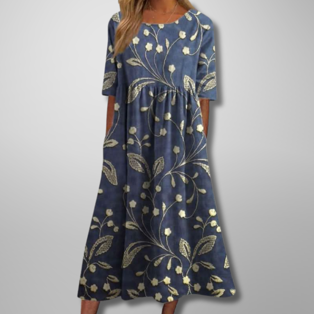 Gail – Robe maxi florale pour femmes