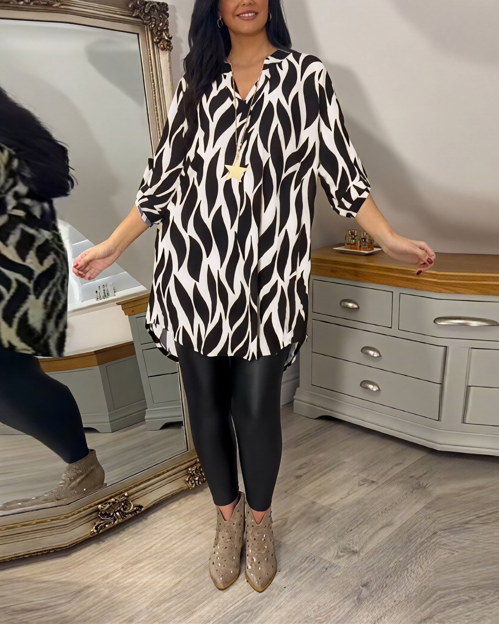 Eleanor - Blouse féminine au design élégant