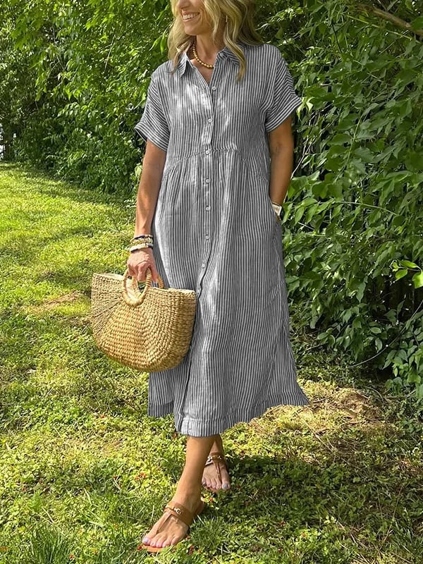 Corinne – Robe chemise élégante pour femmes