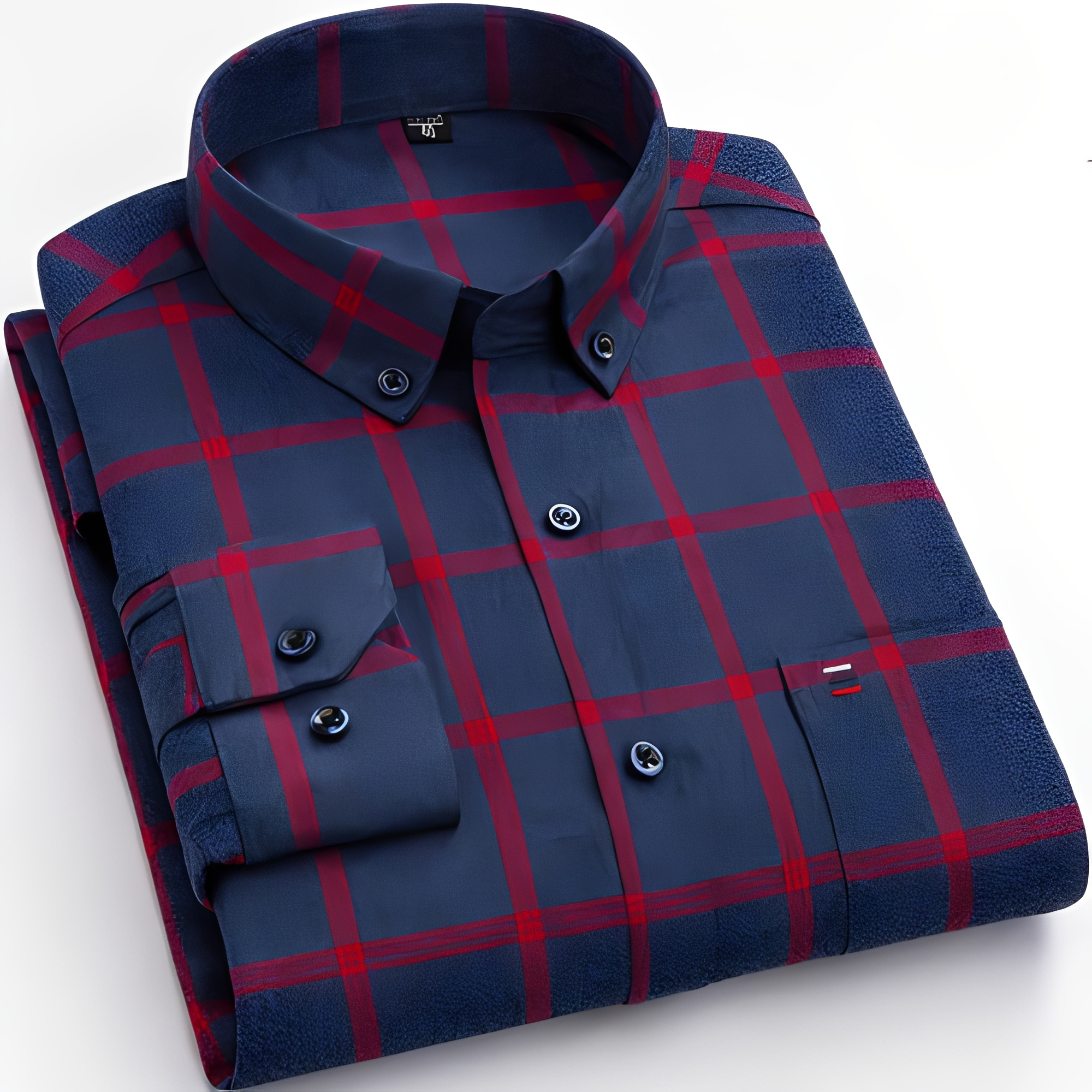 Lance - Chemise à carreaux pour homme à manches longues