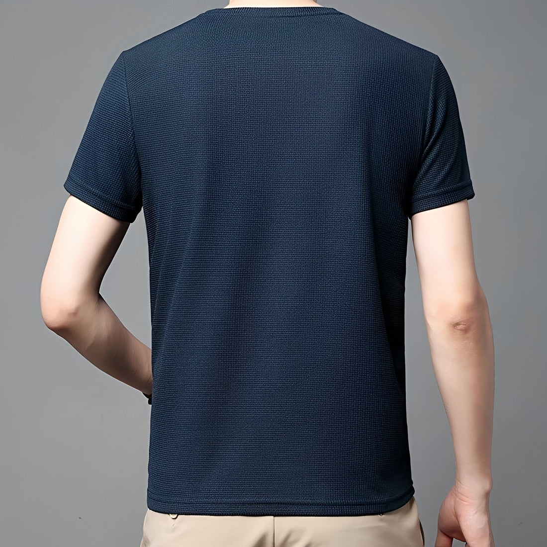 Jed - T-Shirt à Texture Décontracté