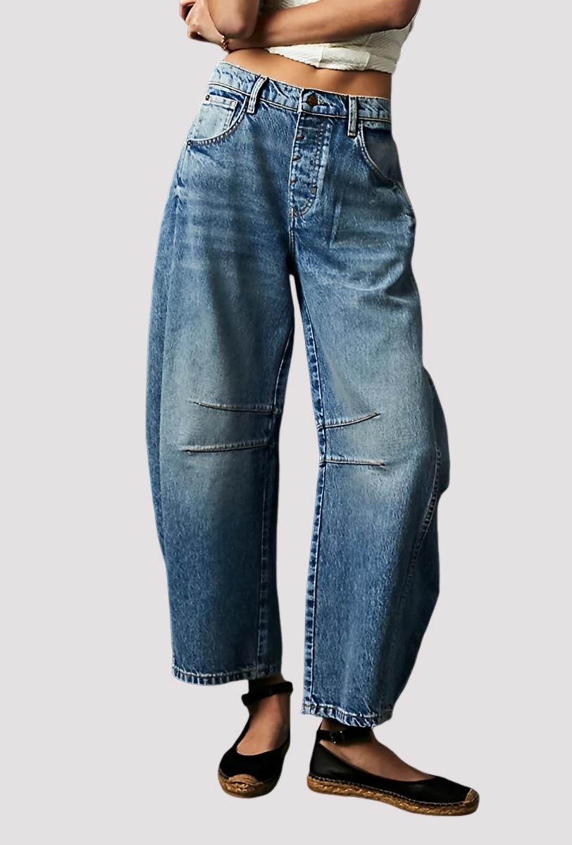 Kendra - Pantalon Large Raffiné