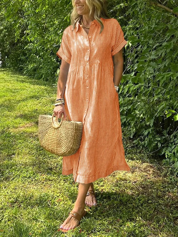 Corinne – Robe chemise élégante pour femmes