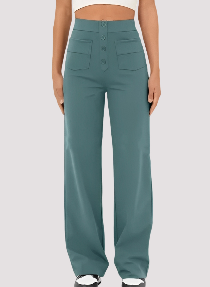 Tianna - Pantalon élégant à taille haute