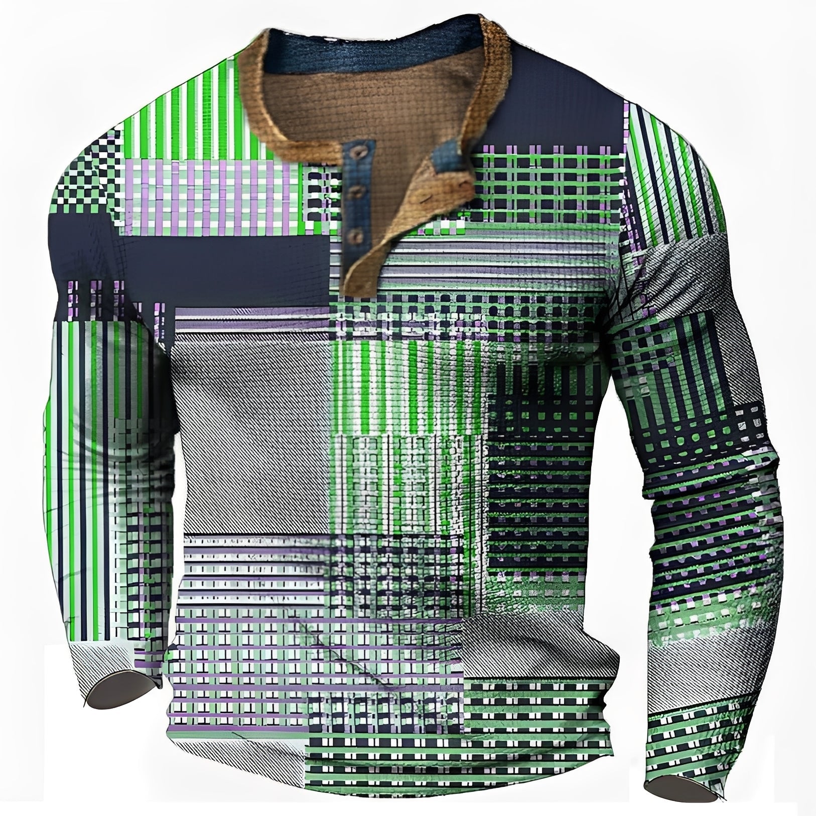 Sam - Chemise Homme à Manches Longues - Chic et Décontractée