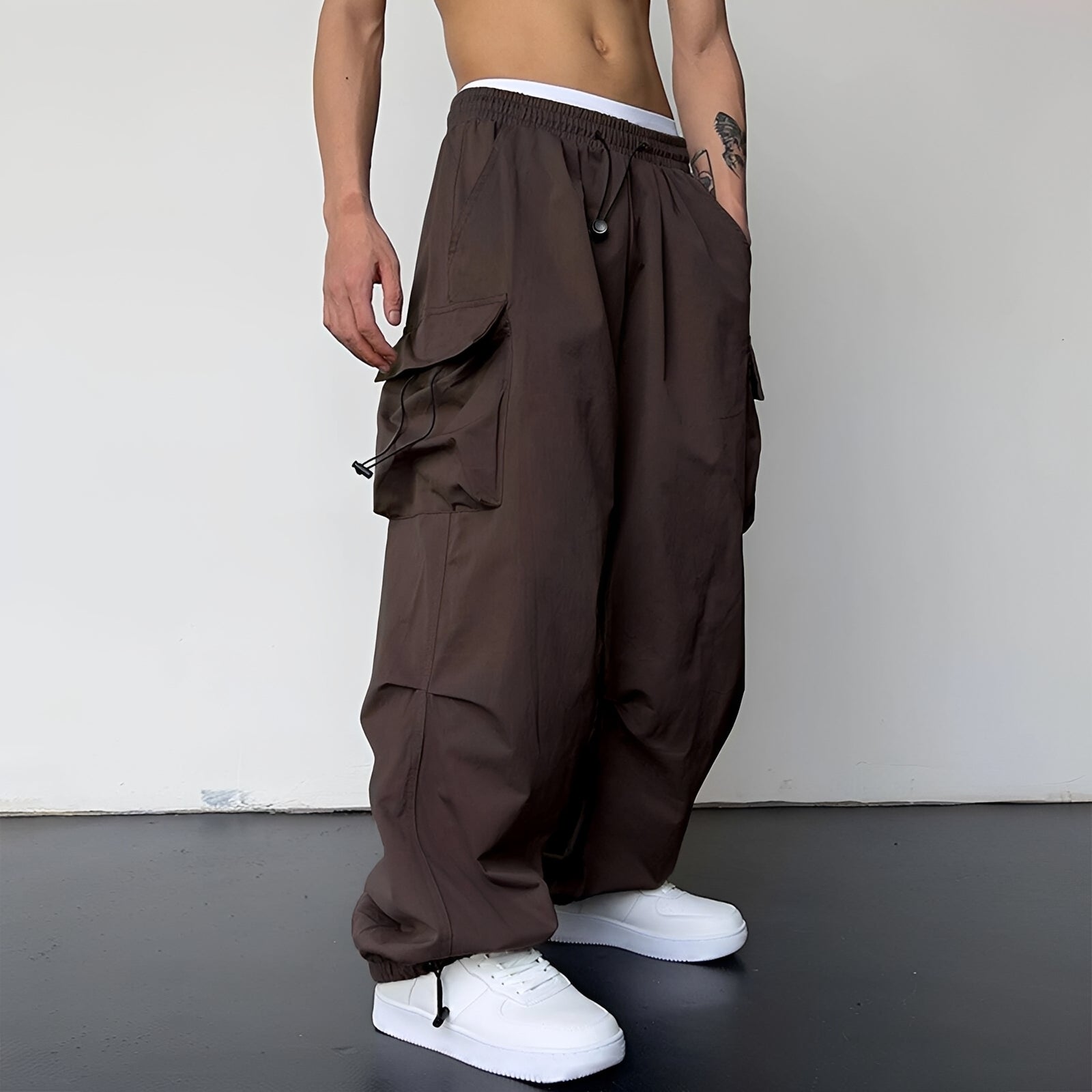 Curtis - Pantalon cargo large et séchant rapidement