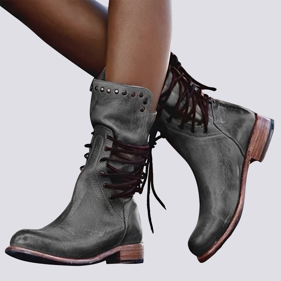 Monica - Bottes longues à talons élégants