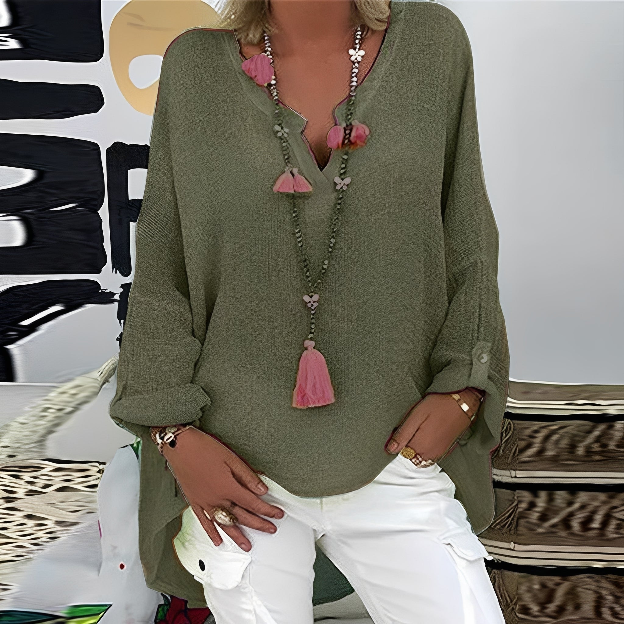 Annie - Blouse ample et légère pour femmes