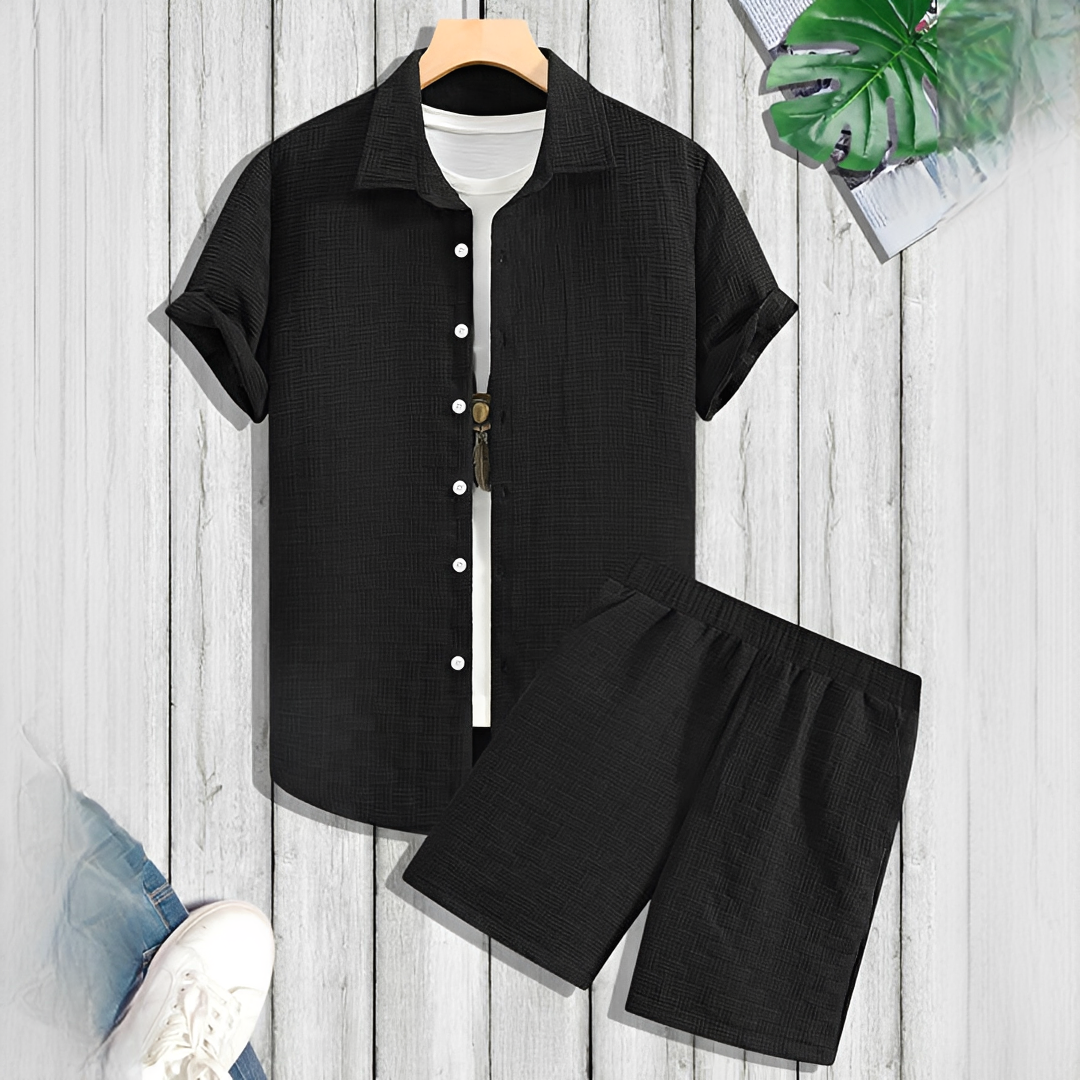 Reymark - Ensemble estival tendance pour homme en deux pièces