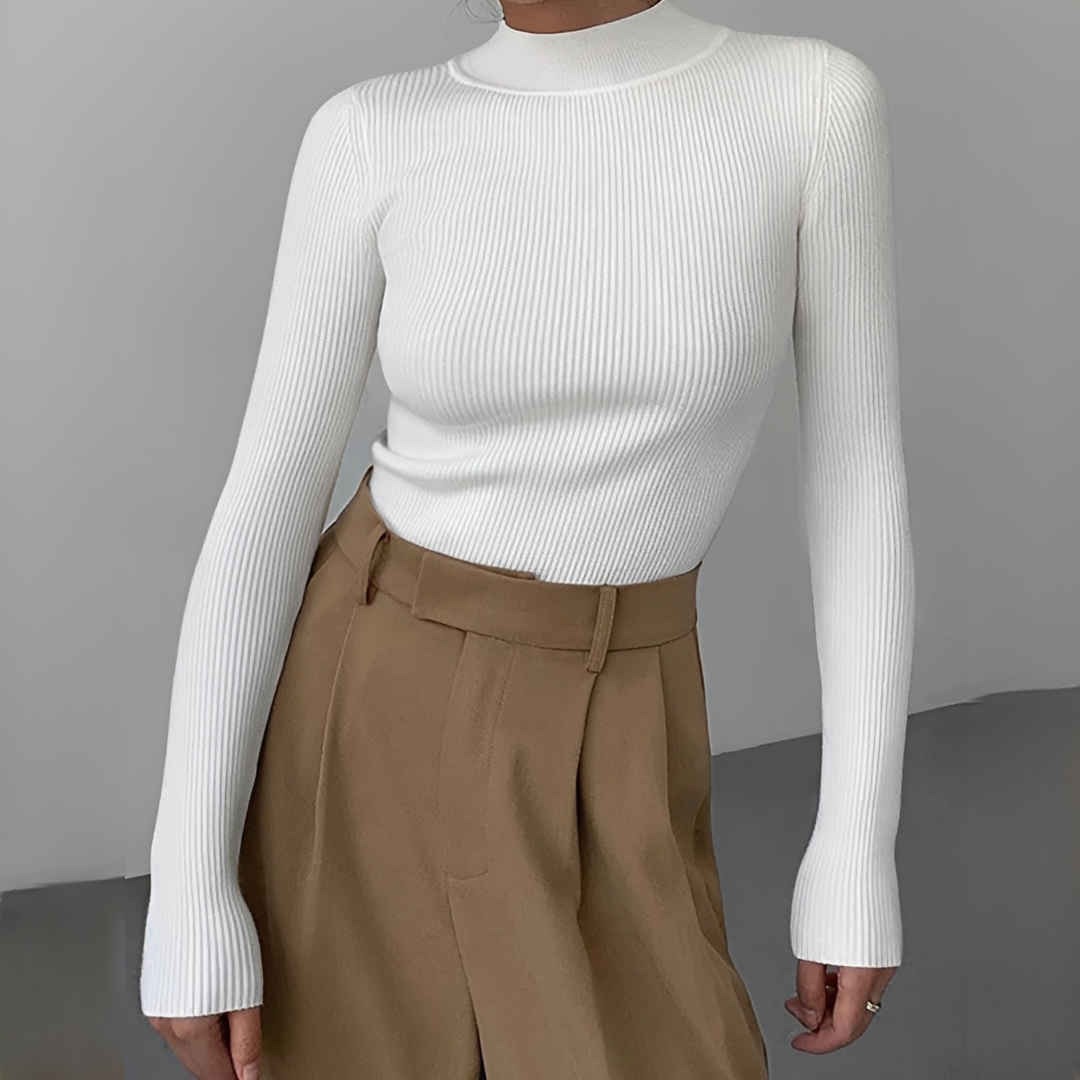 Jasmine - Pull manches longues confortable