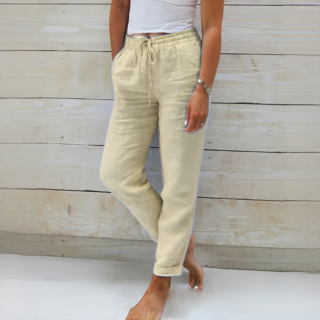 Susan - Pantalon Évasé et Agréable