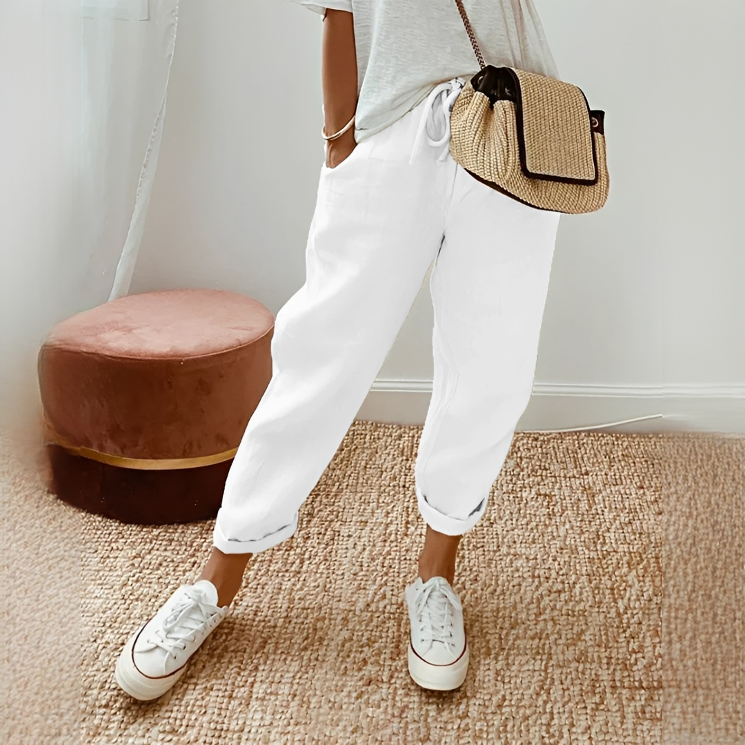 Whitney - Pantalon confortable à taille ajustable