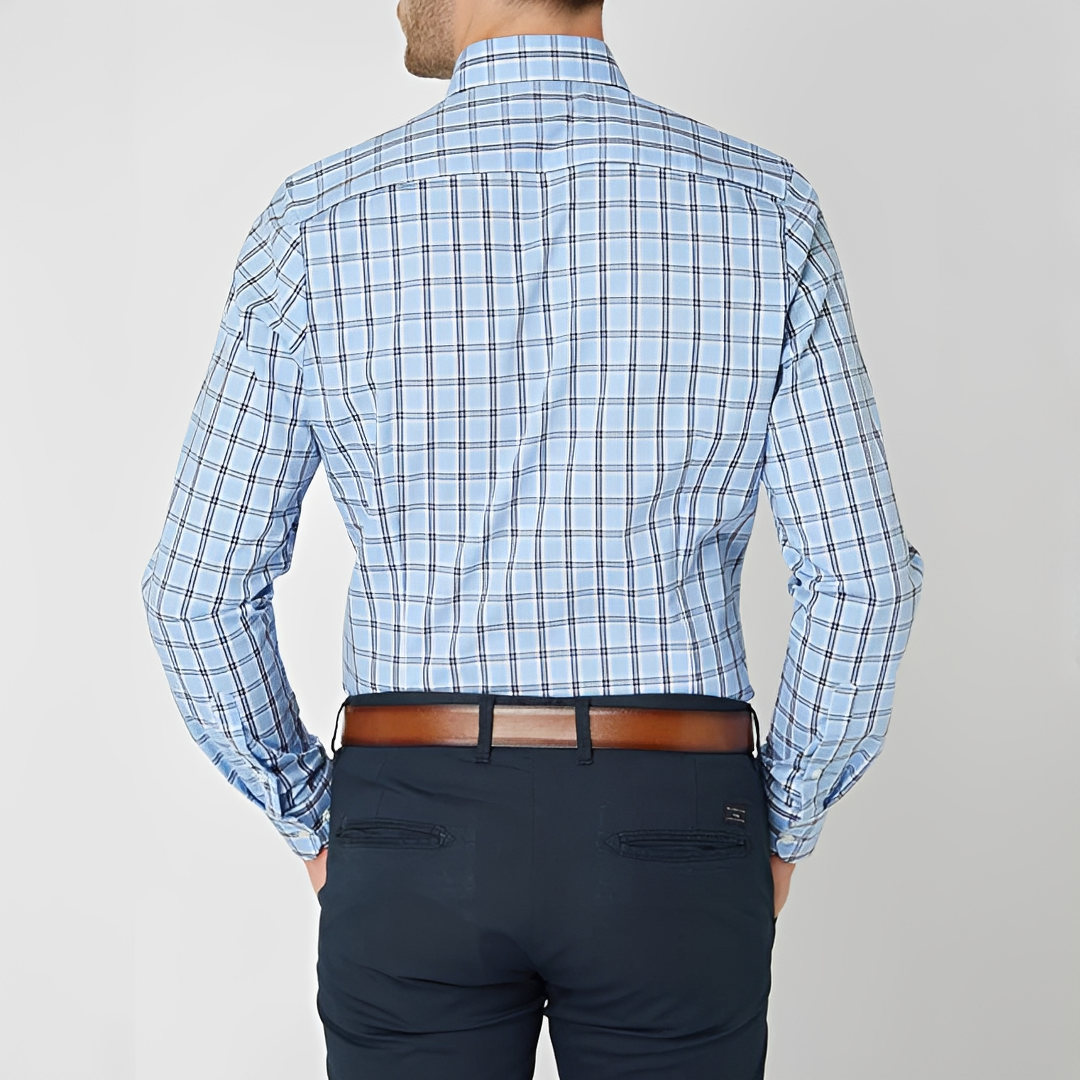 Lance - Chemise à carreaux pour homme à manches longues
