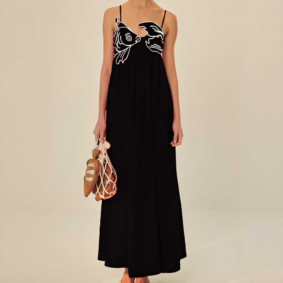 Euna - Robe Cami Raffinée