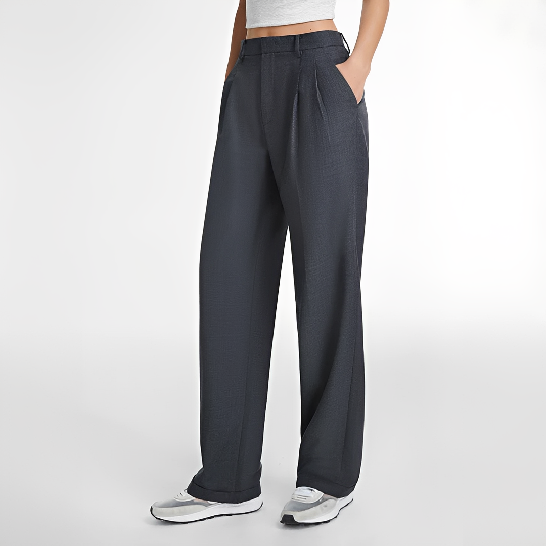 Ailany - Pantalon droit pour une allure décontractée