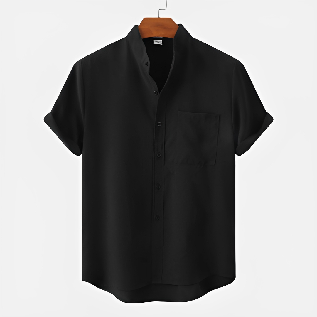 Hayden - Polo uni à boutons