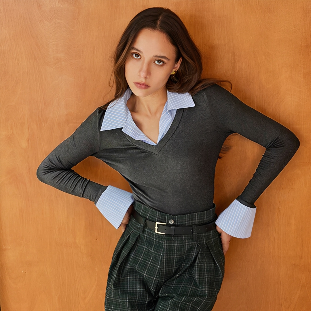 Venedita - Chemise Confort à Manches Longues
