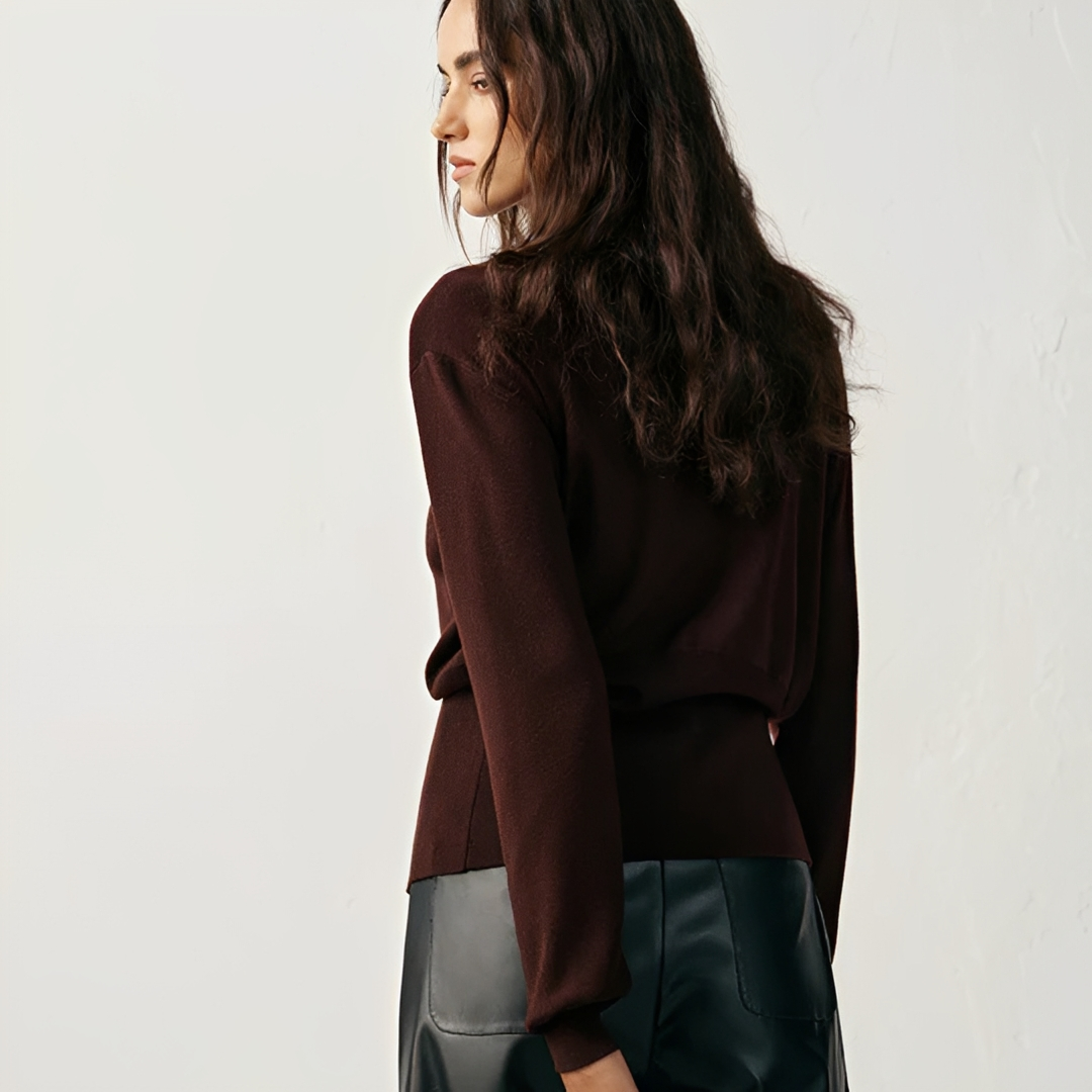 Kisha - Gilet Chic à Col en V