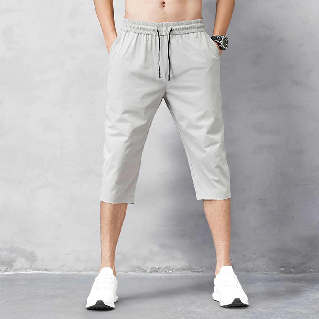 Dominick - Short Large avec Taille Élastique