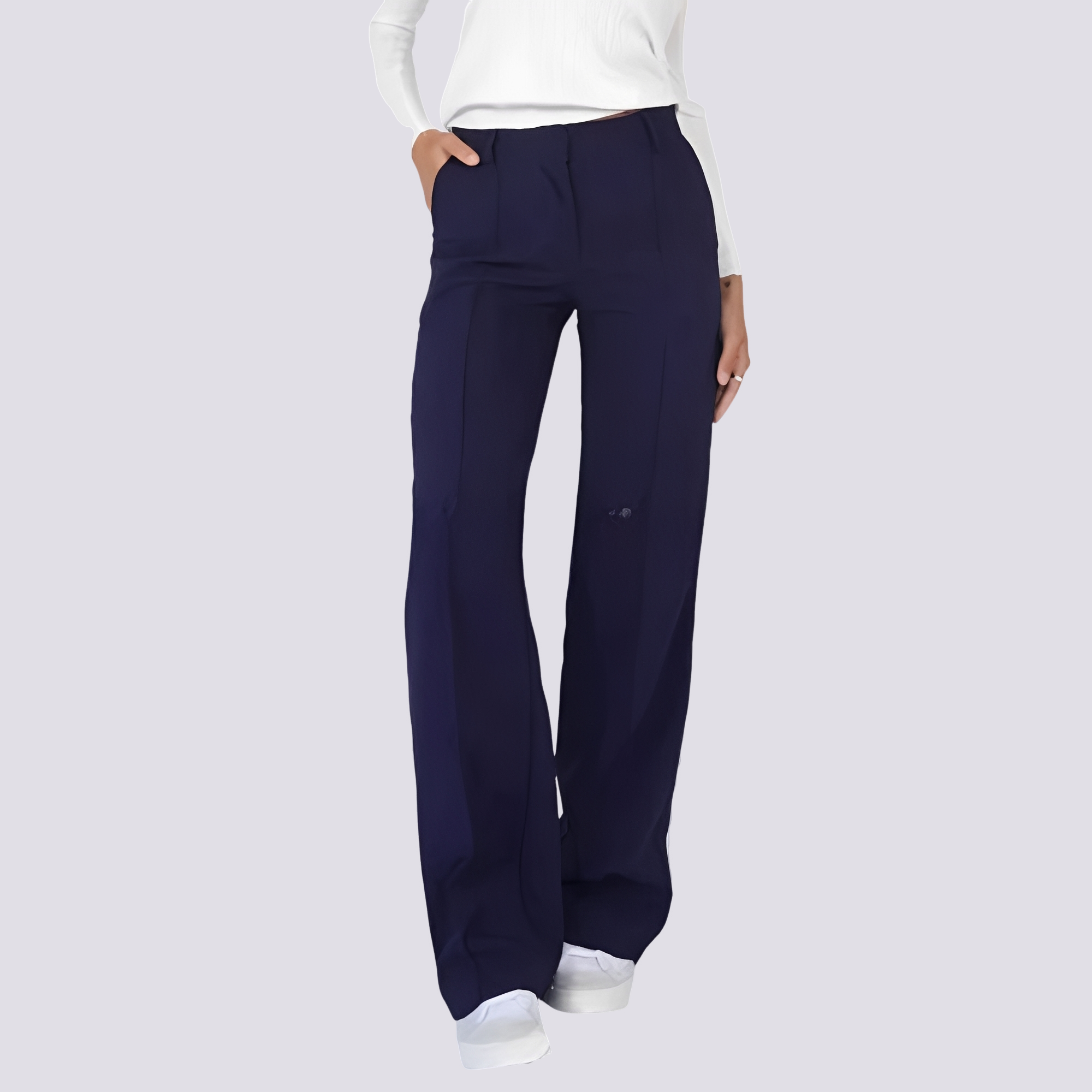 Herbie - Pantalon Décontracté Taille Haute