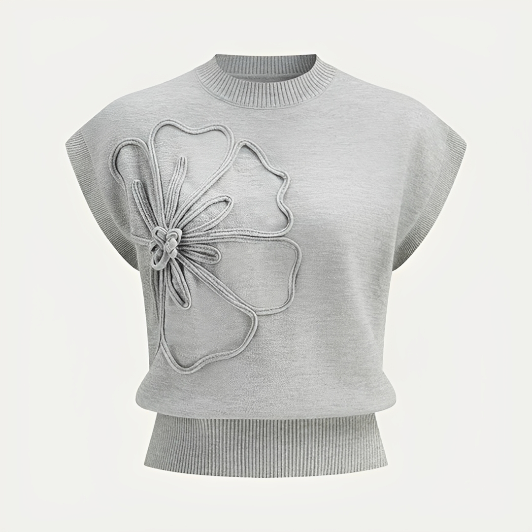 Jocelyn - Haut décontracté avec motif floral