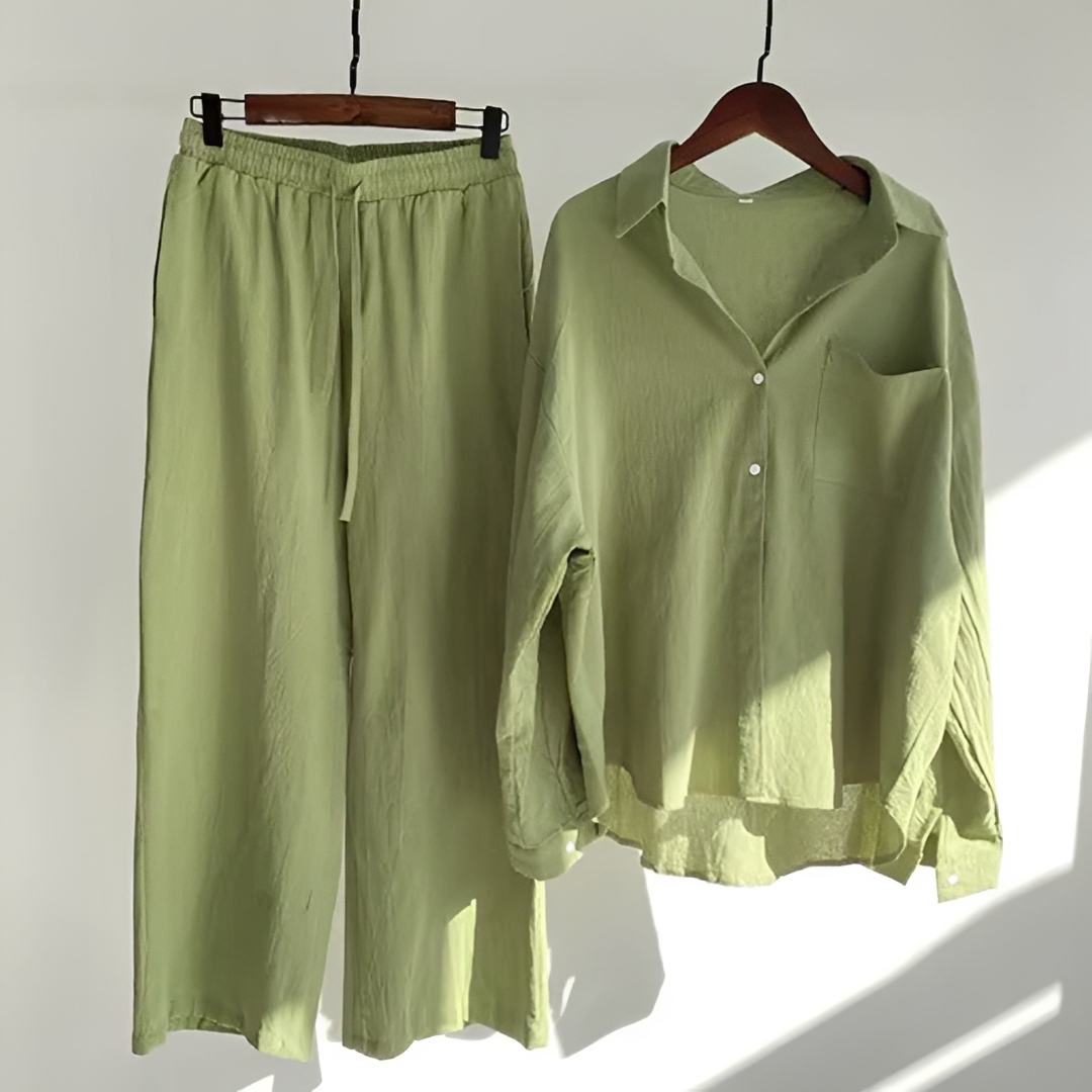 Madalynn - Ensemble Pantalon Large