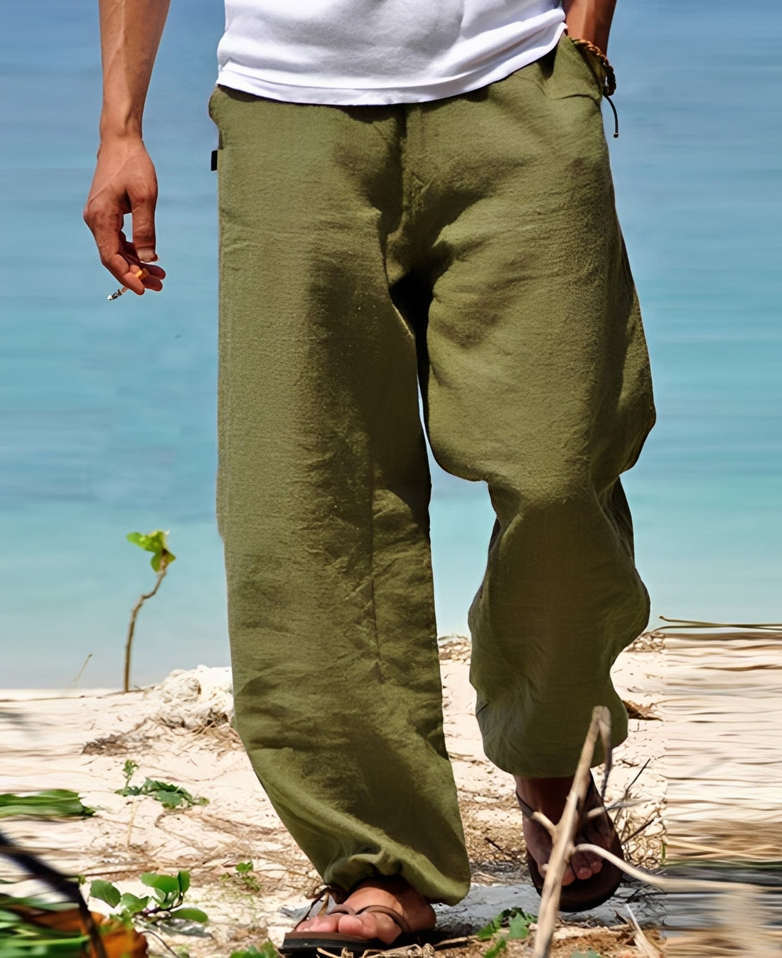 Theo - Pantalon Homme - pour Balades Ensoleillées à l'Extérieur