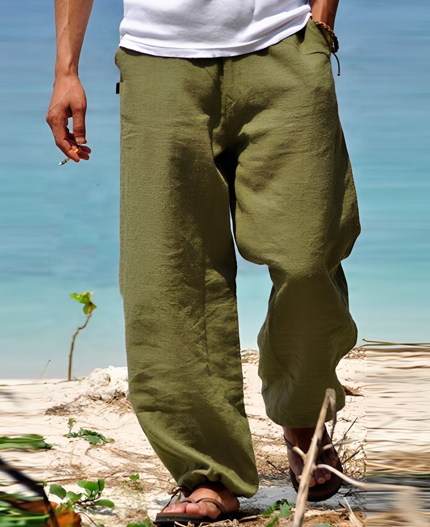 Theo - Pantalon Homme - pour Balades Ensoleillées à l'Extérieur