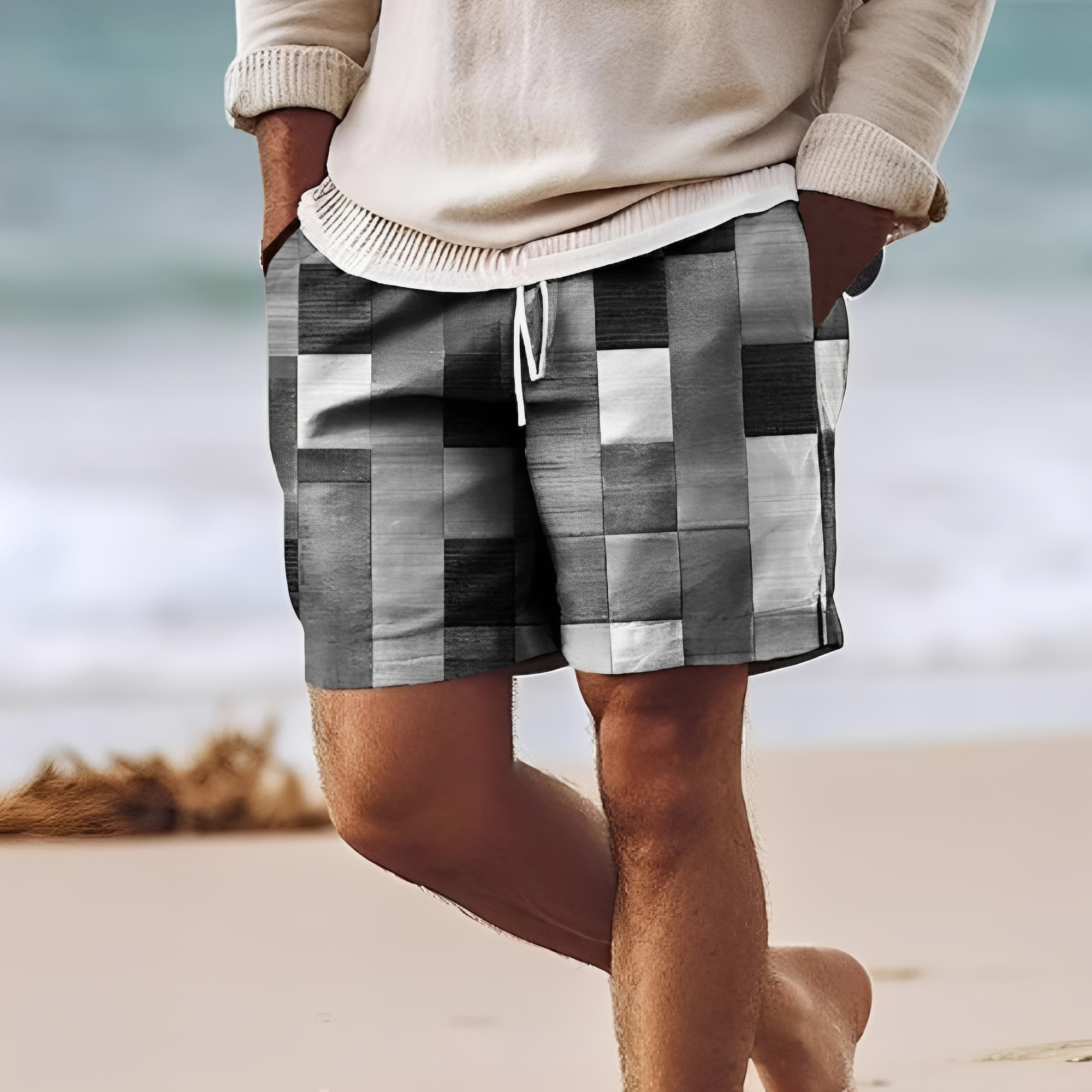 Aidan - Shorts de plage chic