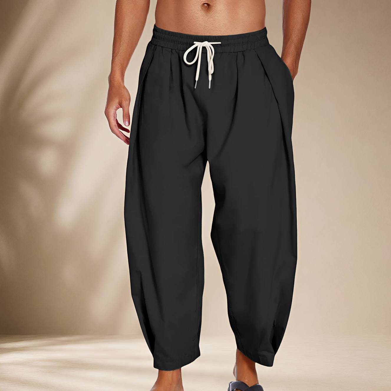 Felix - Pantalon Large avec Poches