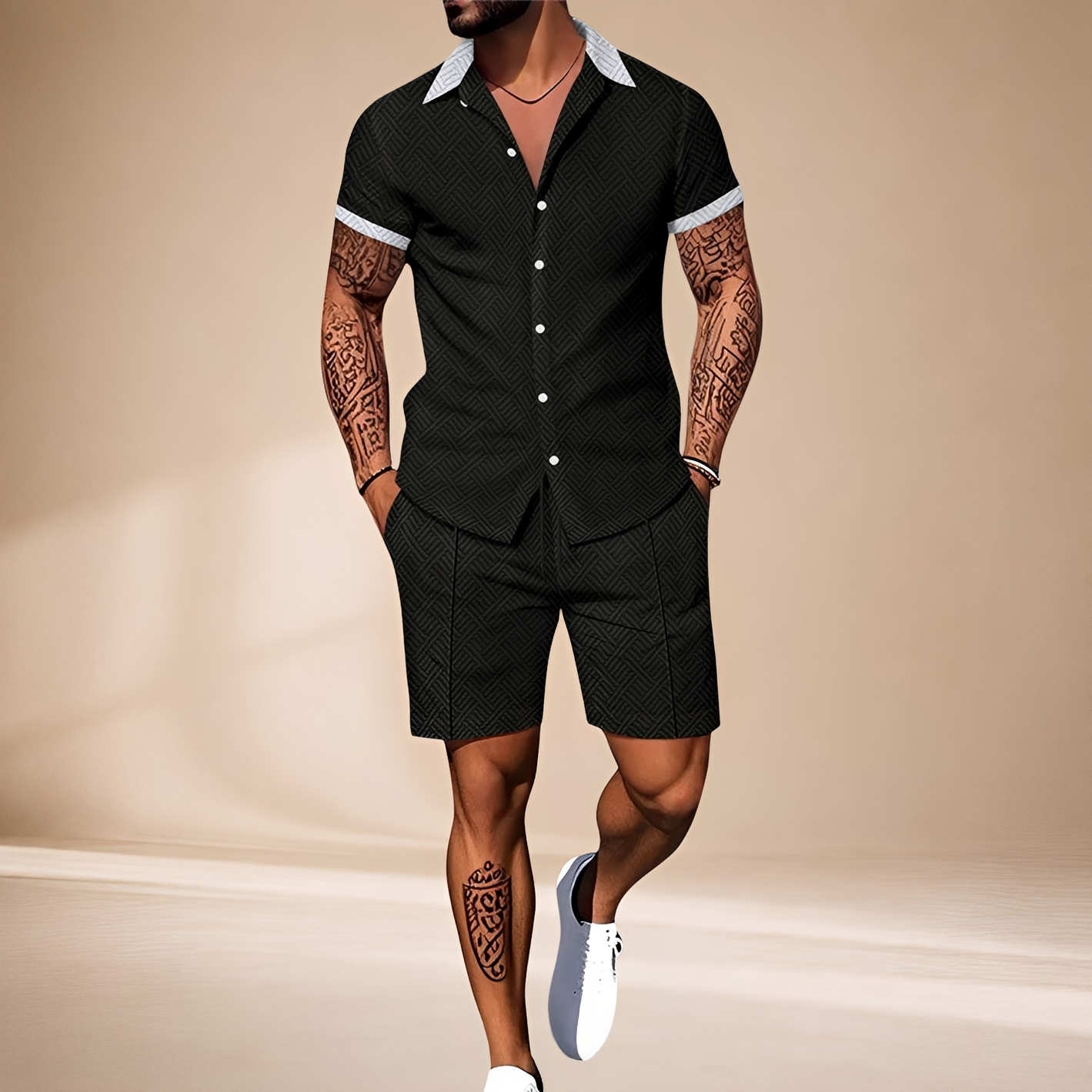 Casper - Ensemble Chic Texturé