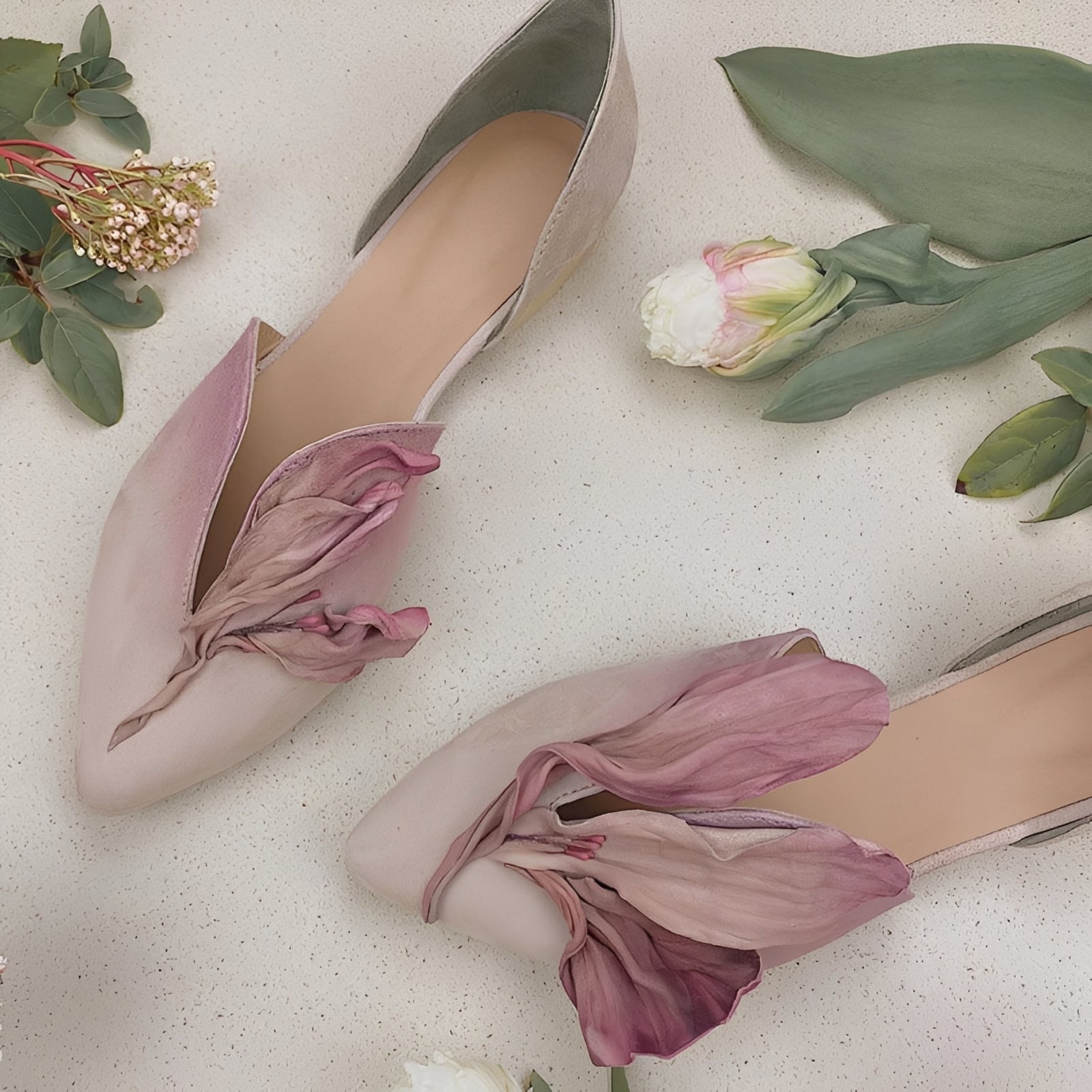 Jennifer - Ballerines tendance pour femmes avec motif floral