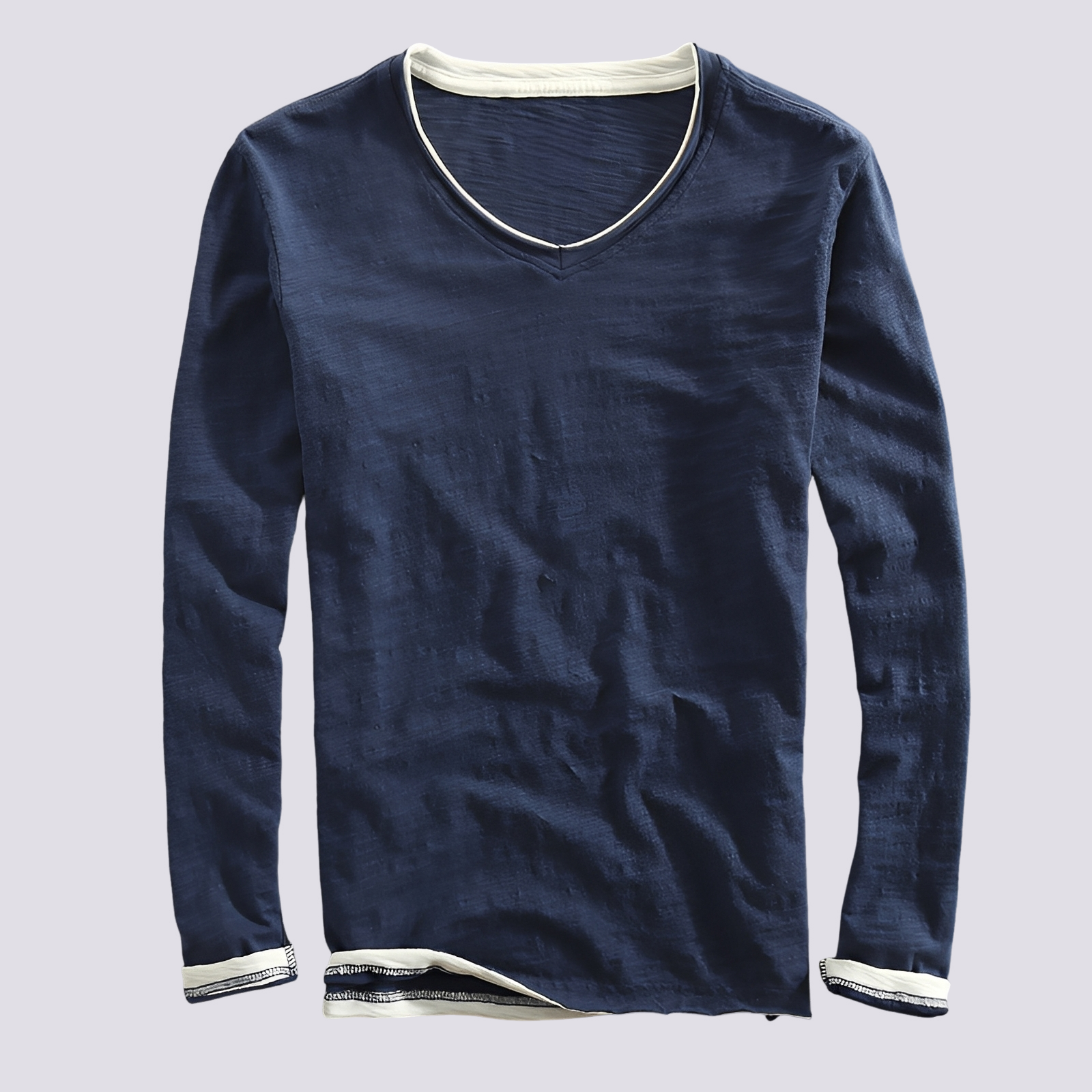 Jack - Chemise chic à manches longues effet vieilli