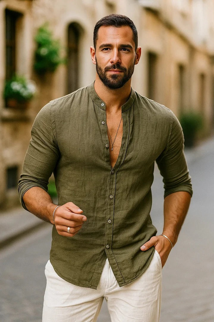 Blaese - Chemise Ample à Manches 3/4