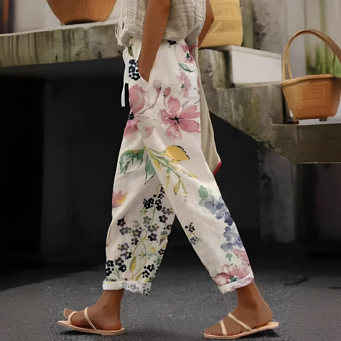 Tansy - Pantalon d'été élégant pour femme
