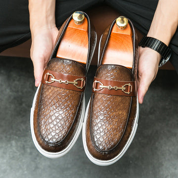 Frances - Mocassins Épurés pour Occasions Formelles