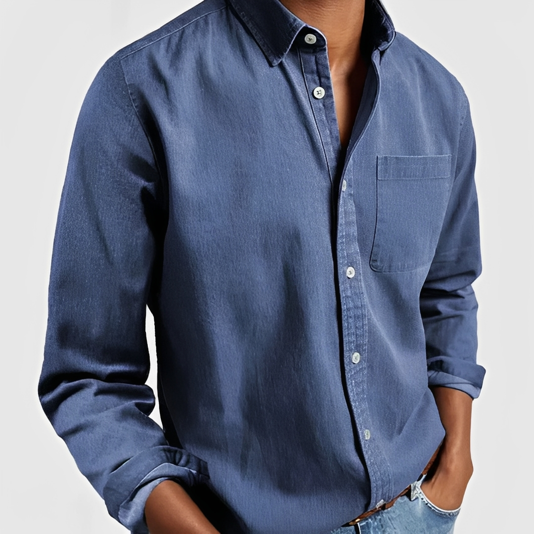 Liam - Chemise d'été contemporaine pour homme