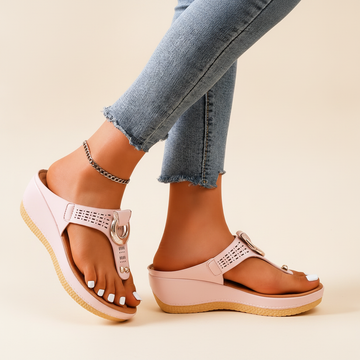 Delonda - Sandales Élégantes et Raffinées