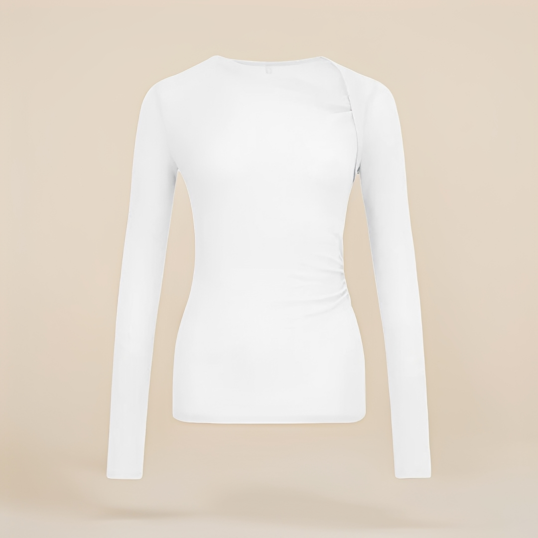 Nadine - Chemise longue à manches stylées
