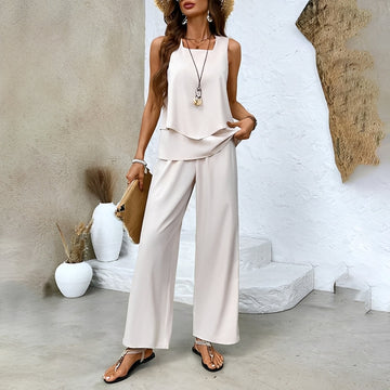 Elma - Ensemble d'été chic en deux pièces pour femme