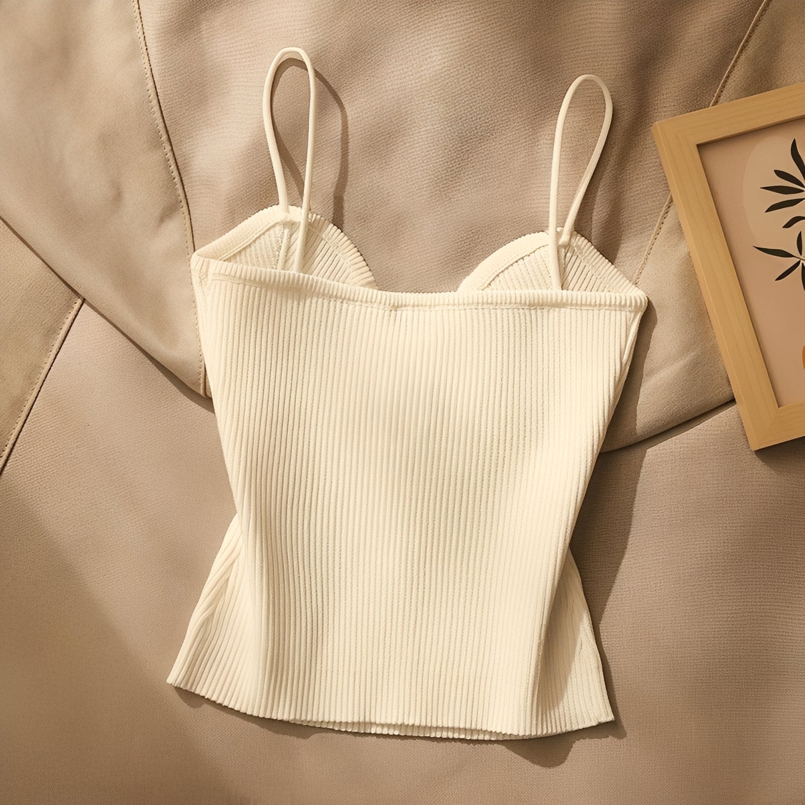 Ameera - Haut Corset Côtelé Raffiné