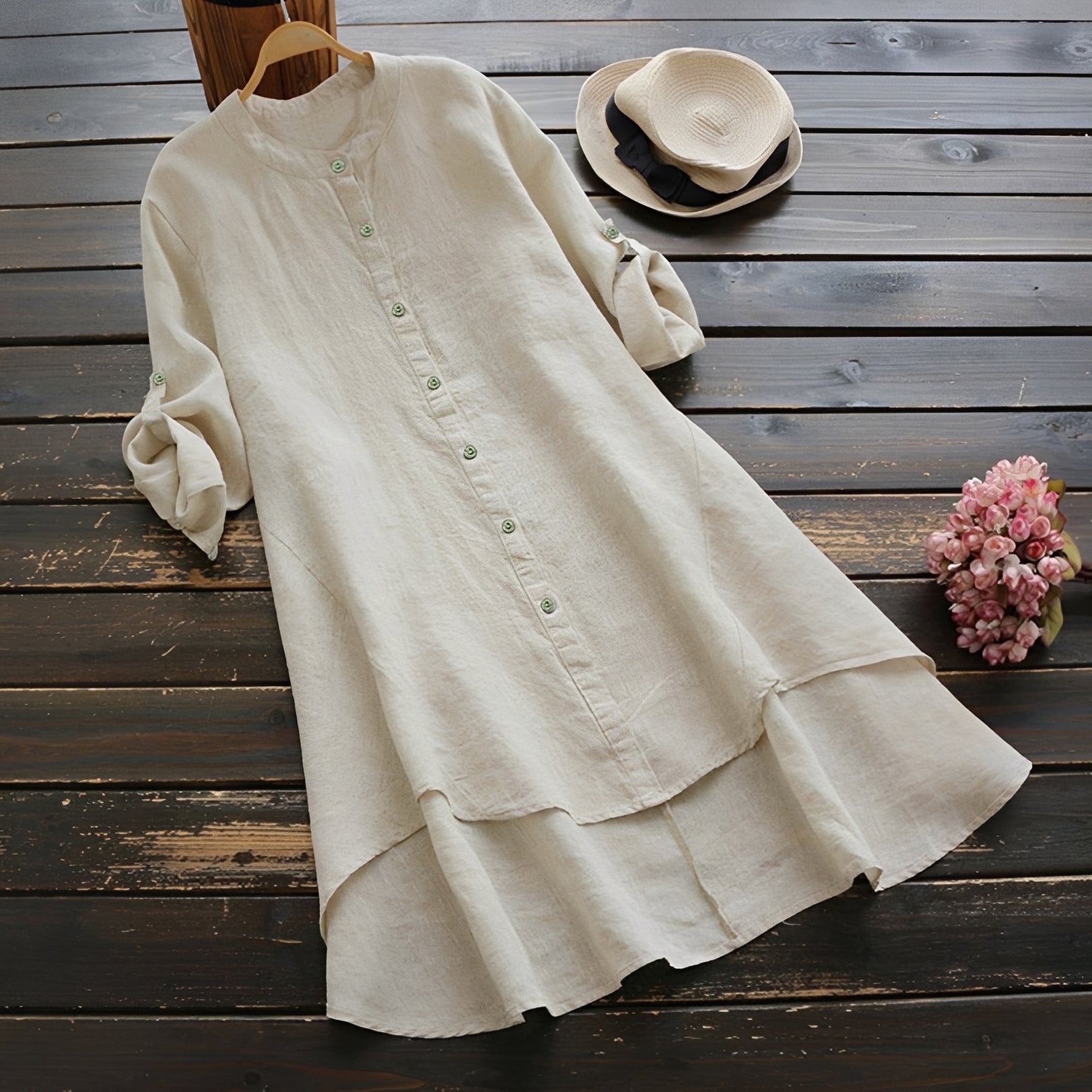 Mildred - Robe Élégante avec Fermetures