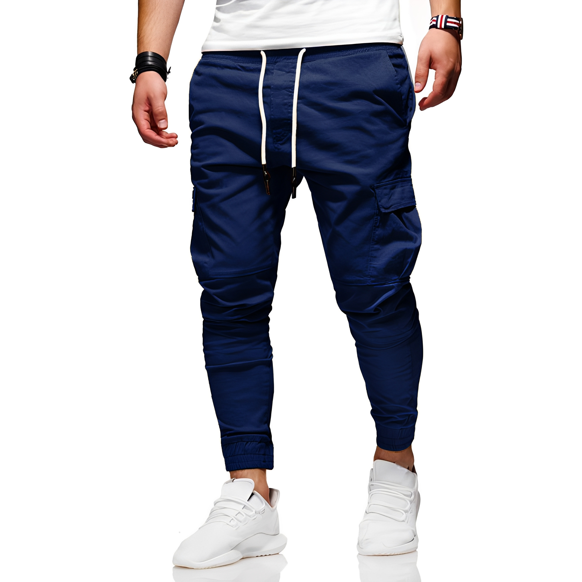 Alec - Pantalon cargo relax